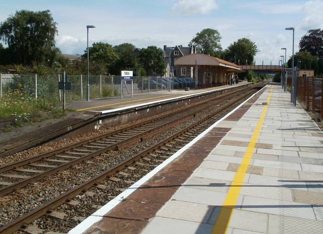 Yatton Railway Station Viewed From The © Jaggery Cc By Sa20