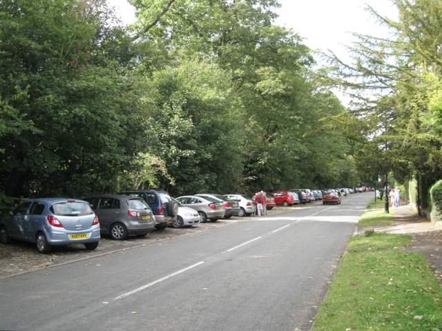 Parking for the village hall, Meriden Road 