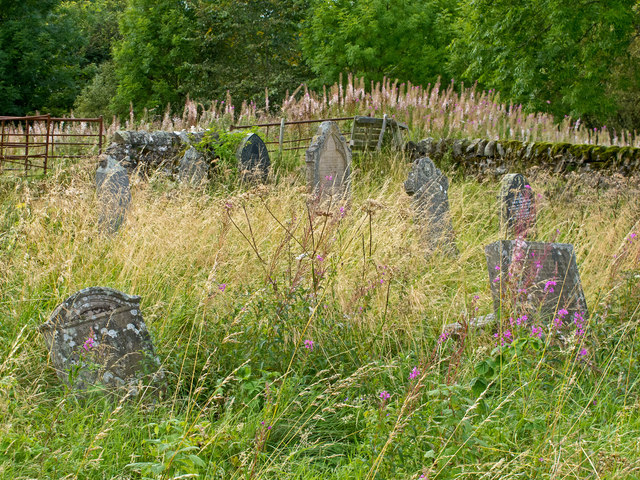 Graveyard at Path of Condie © William Starkey :: Geograph Britain and ...