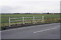 Culvert parapet on south side of Steventon Road