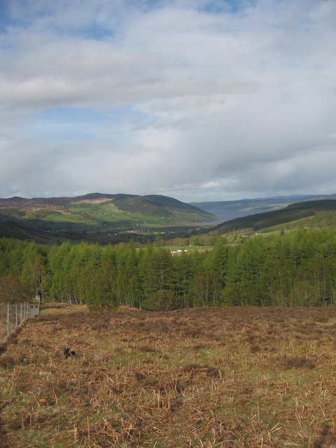 From the NE ridge of Sron Dubh