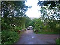 Lennoxtown, road, paths and bridge