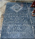 TG1127 : St Peter & St Paul, Heydon - Ledger slab by John Salmon