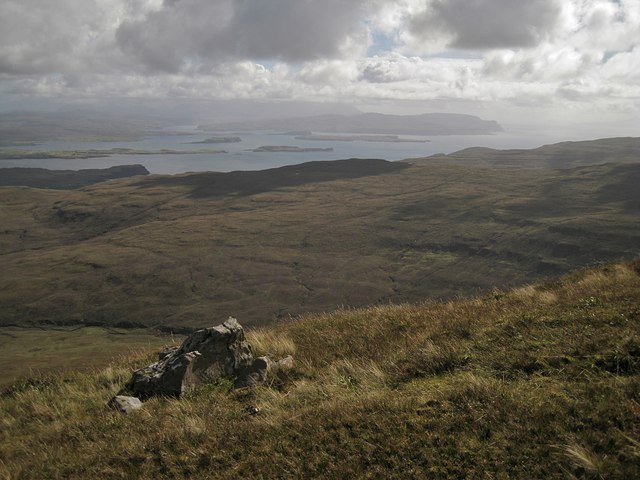 South east from Healabhal Mhòr
