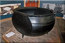 SJ6604 : Cast Iron Pot - Museum of Iron by Colin Babb