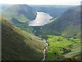NY1807 : Wasdale from Great Gable by Nigel Davies