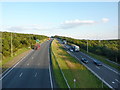 A1 from Smithy Lane bridge