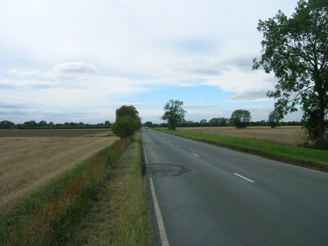 Balne Moor Road heading west