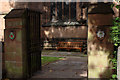 SJ4066 : Entrance Gate, Cheshire Regiment Garden of Remembrance by Mark Anderson