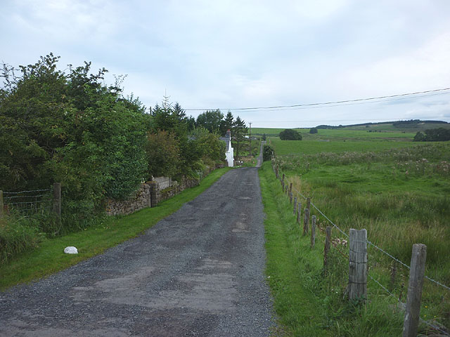 The lane to Barron House near Gilsland