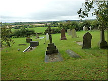 SP9626 : Looking westwards from the churchyard at Hockliffe by Basher Eyre