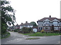 Road junction near Epping