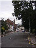 TQ3268 : Grange Road, Thornton Heath: south end by Christopher Hilton
