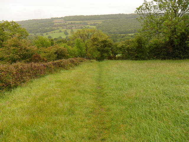 Field-Edge footpath near Castle Hill
