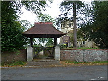 SP8328 : Lych gate, Holy Trinity Drayton Parslow by Basher Eyre