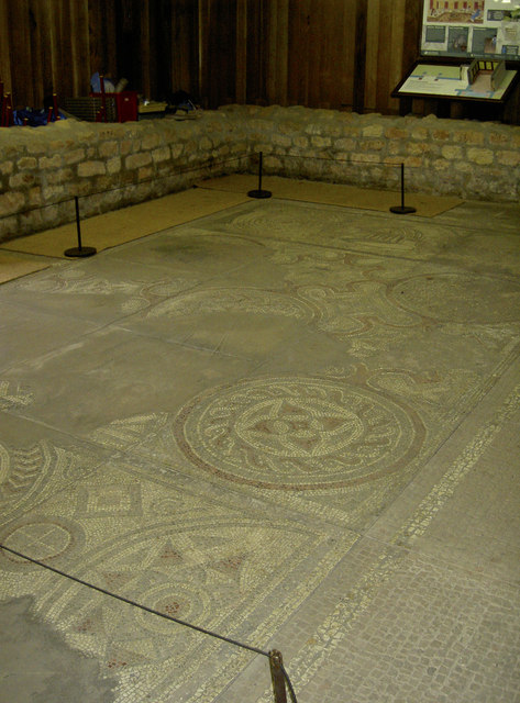 Mosaic, Kingsweston Roman Villa