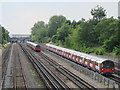 Railway and underground lines west of Mapesbury Road, NW2 (2)