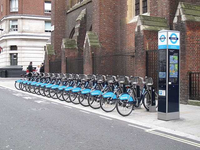 boris bike docking stations