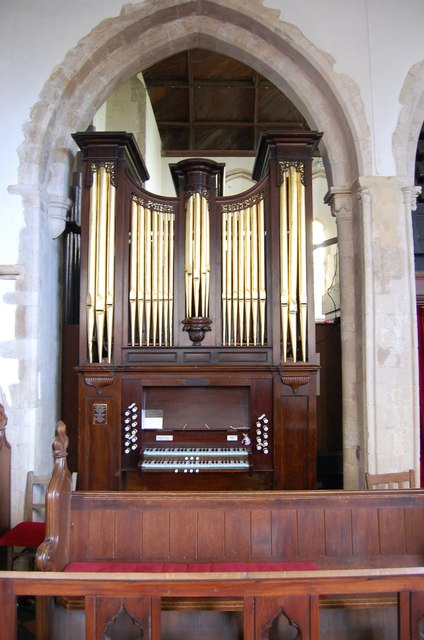 Organ in Icklesham Church