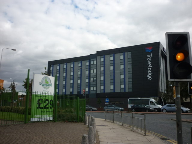 The new Travelodge on Freetown Way, Hull