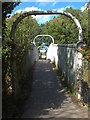 Footbridge over the railway