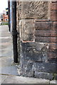 Benchmark on #2 Tithe Barn Street at junction with Salisbury Road