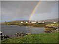 Double rainbow over Horve, Castlebay
