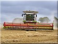 Claas Lexion 600 Combine Harvester - Job Complete