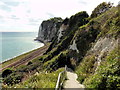 Dover, Footpath from Aycliff to the beach