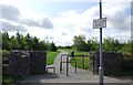 Entrance to Ingrebourne Hill and Hornchurch Country Park, Avelon Rd