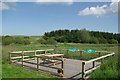 Lochrutton Loch viewing platform & picnic bench