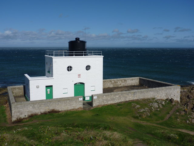 Coastal Northumberland : The Lighthouse At Blackrocks Point, Bamburgh