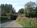SJ7546 : Railway Bridge Near Wrinehill by Rob Newman