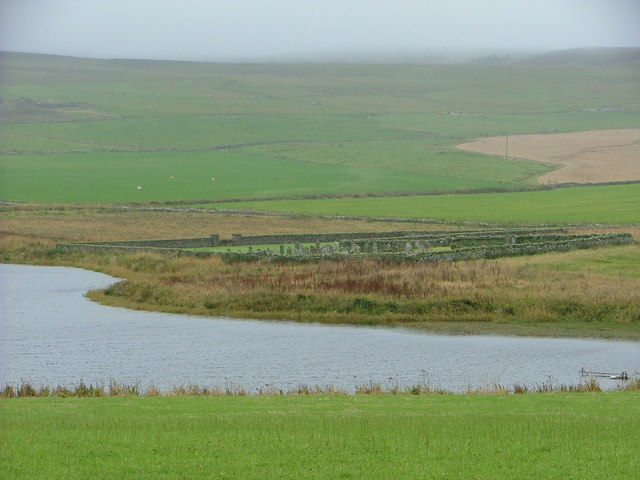 The Burial Ground by Loch Wasbister, Rousay