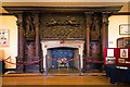 TQ2549 : Fireplace, Holbein Hall, Reigate Priory by Ian Capper