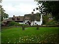 Cottages seen from St Luke