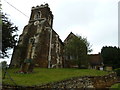 St Mary Magdalen, Little Brickhill on a wet and windy Sptember morning