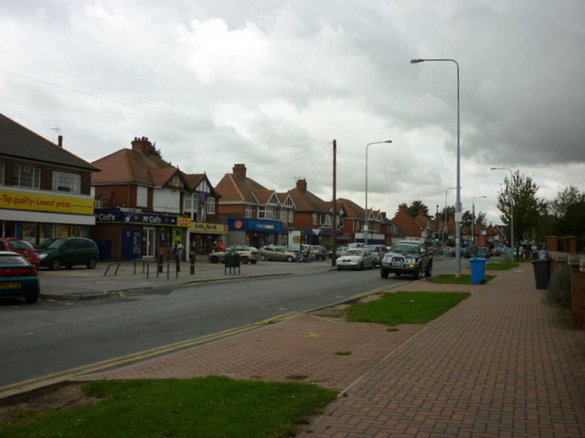 The shops on Endike Avenue, North Hull Estate
