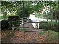 Footpath and bridge by All Saints