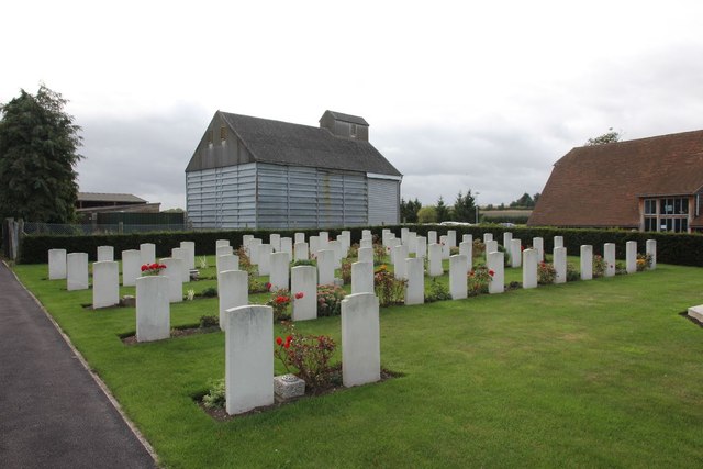 War graves at Harwell
