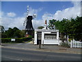 TQ6365 : Windmill Cafe Bar and Killick's Mill, Meopham Green by Marathon