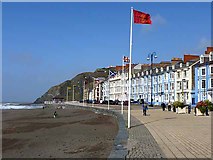 SN5882 : The flags of Aberystwyth by Oliver Dixon