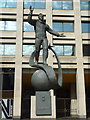  : Statue of Yuri Gagarin outside the headquarters of the British Council by pam fray