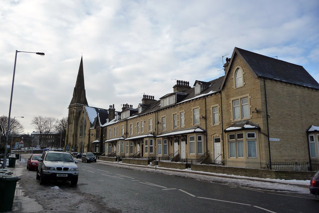 Terraced housing on Little Horton Lane, Bradford