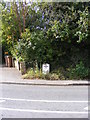 Milepost on Main Street, Martlesham