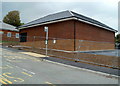 Fenced-off new building, Henllys, Cwmbran