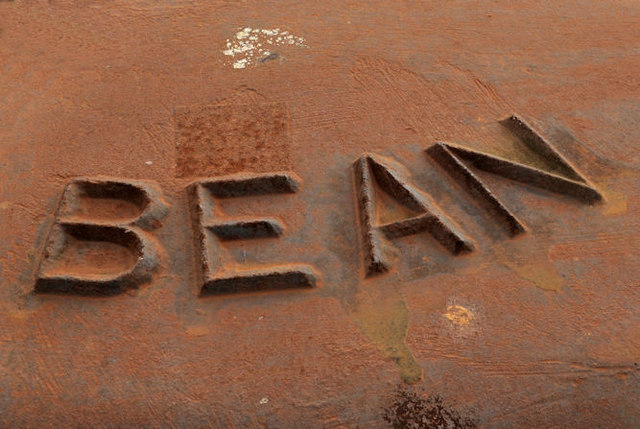 "EJ Bean" bollard, Belfast (2)