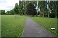 Path through Summerfield Park