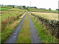 The track to Higher Turnshaw