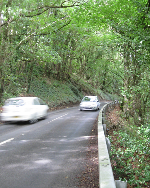 B3193 in the Teign valley 
